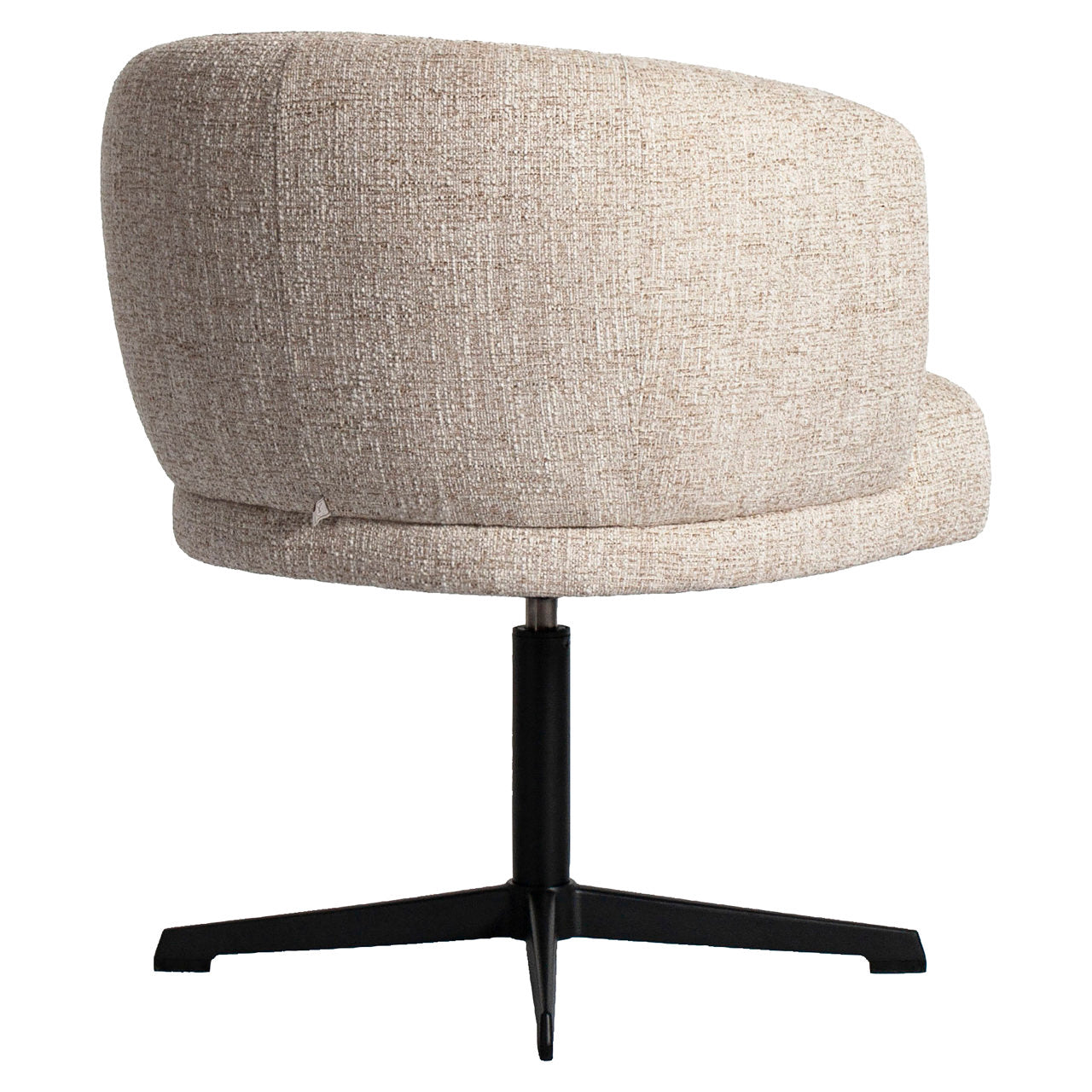 Draaistoel Dinan - Cream tweed