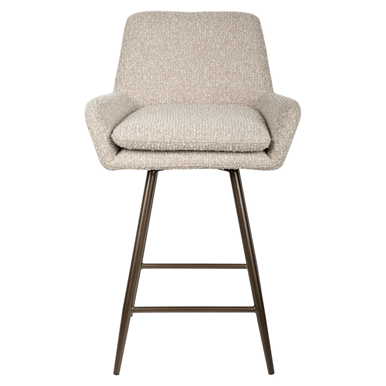 Barkruk Linsey - Laag - Natural chunky (set van 2)