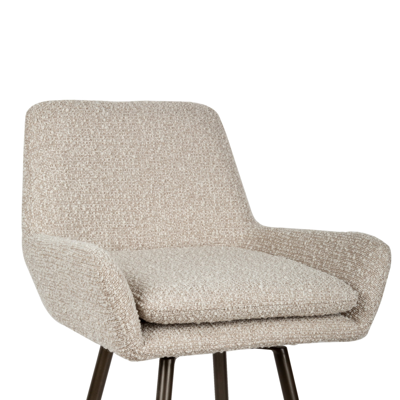 Barkruk Linsey - Laag - Natural chunky (set van 2)