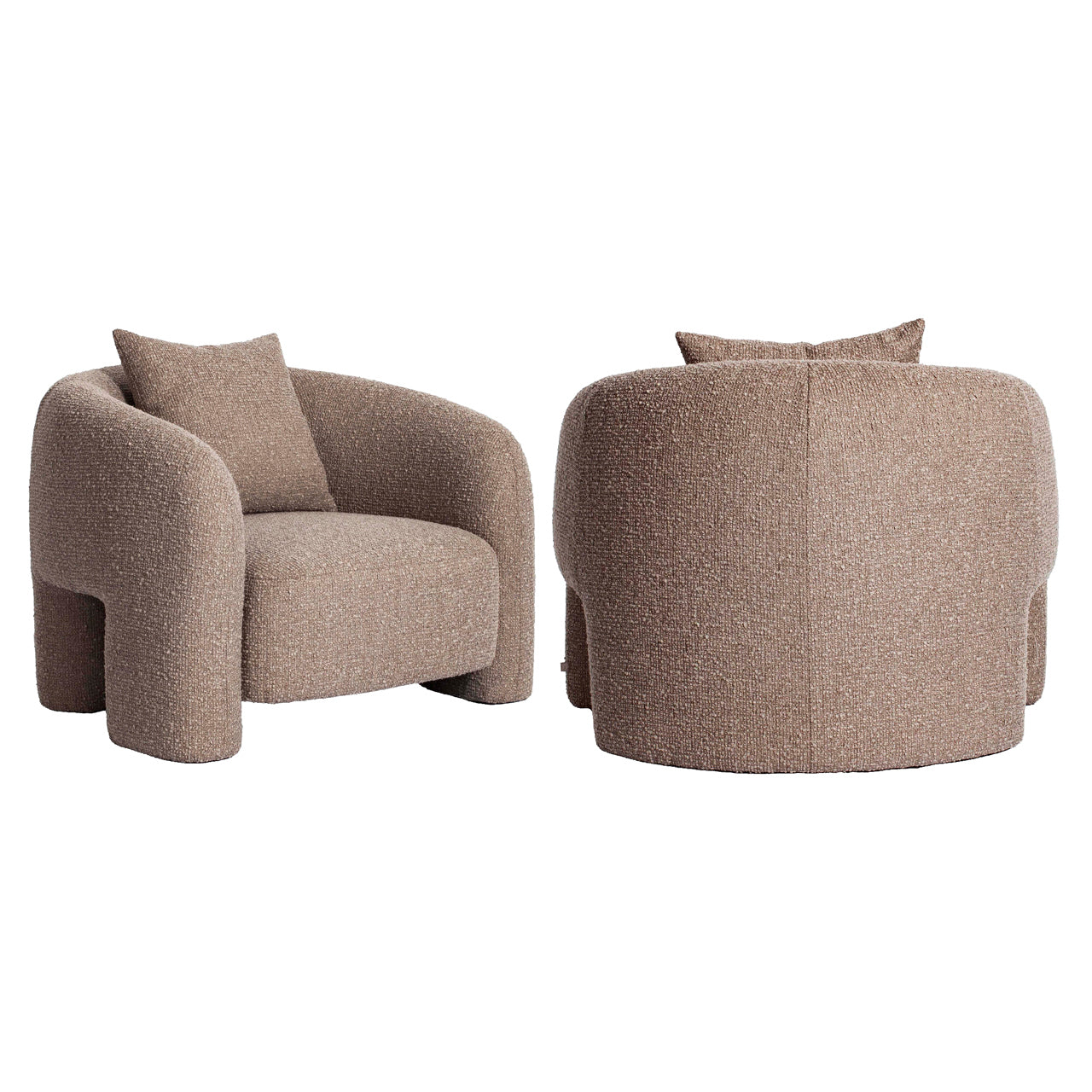Fauteuil Tuscany - Mocca chunky
