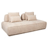 Sofa Tudor - Natural boldweave - 2.5-seater