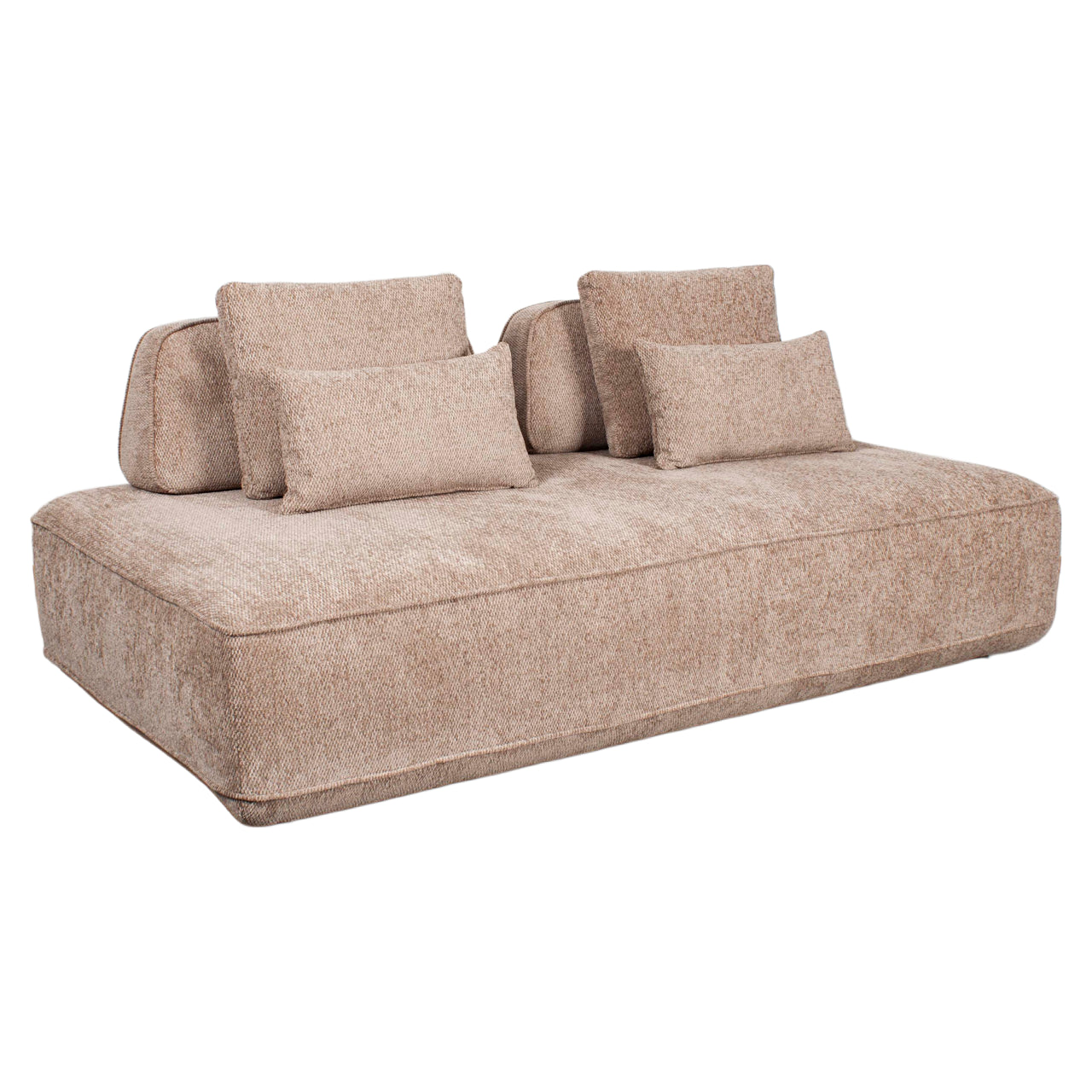 Sofa Tudor - Mocca boldweave - 2.5-seater
