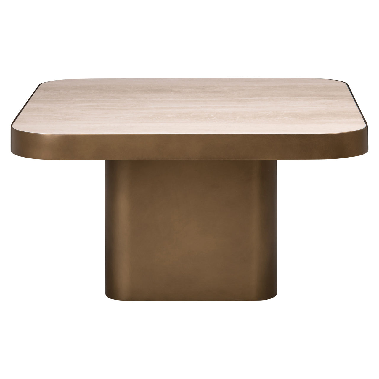 Salontafel Claridge - Beige - 70x70