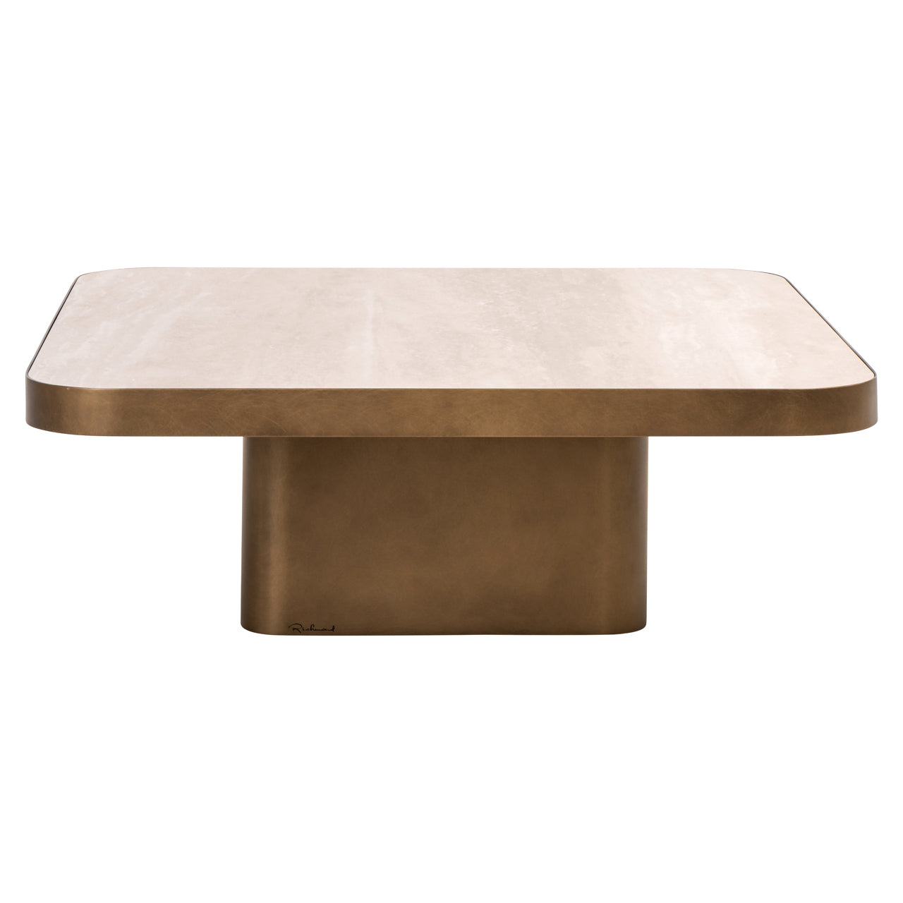 Salontafel Claridge - Beige - 90x90