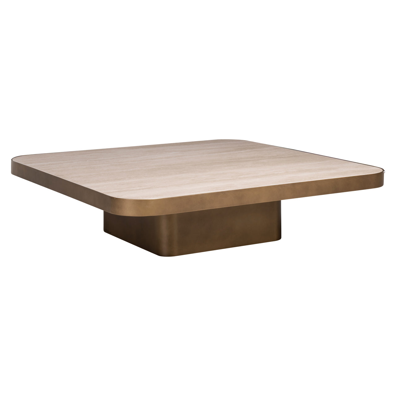 Salontafel Claridge - Beige - 100x100