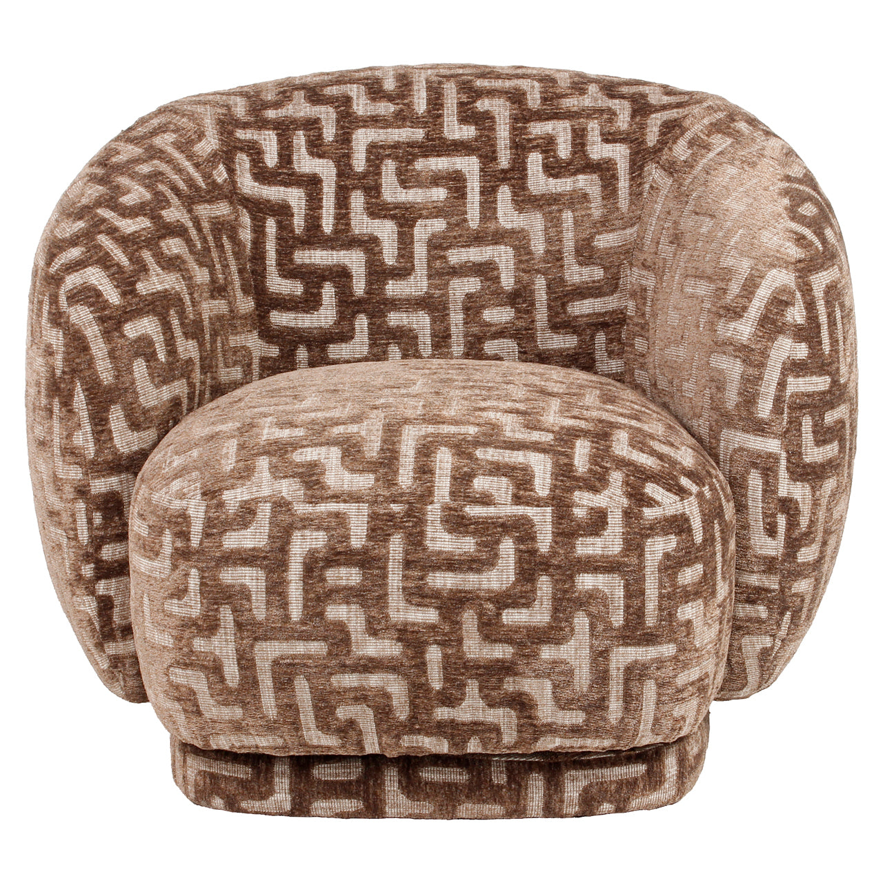 Fauteuil Negreslo - Brown labyrinth