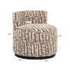 Fauteuil Franny - Brown labyrinth