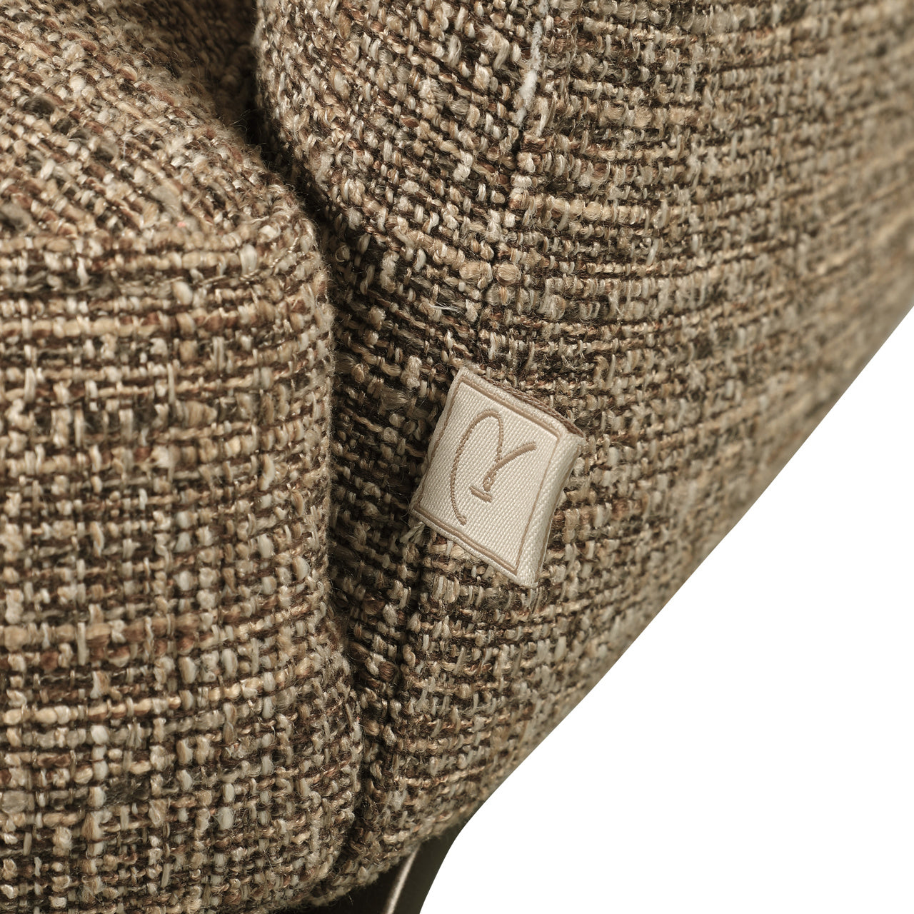 Eetkamerstoel Hadley - Bruin tweed