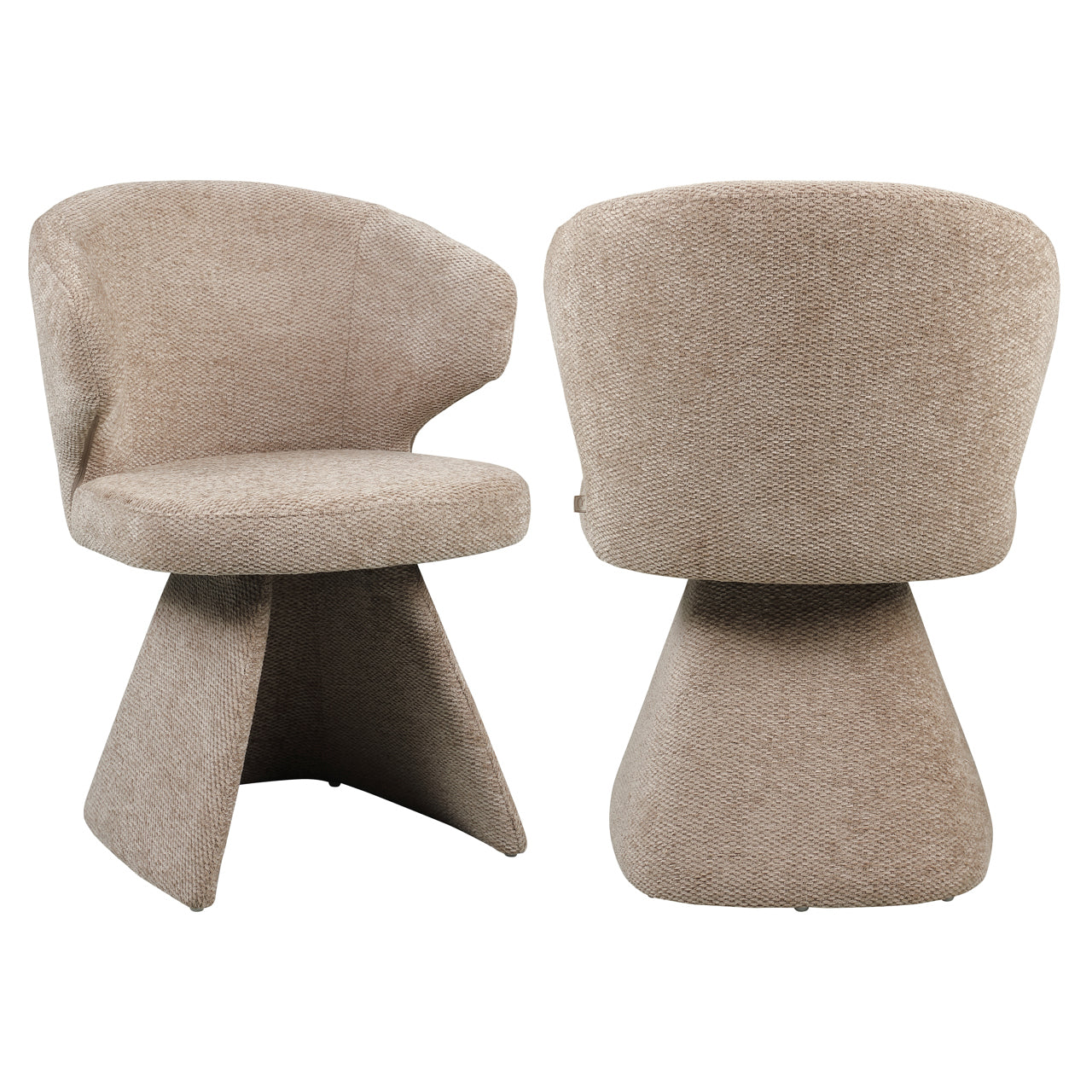 Eetkamerstoel Zenith - Mocca boldweave