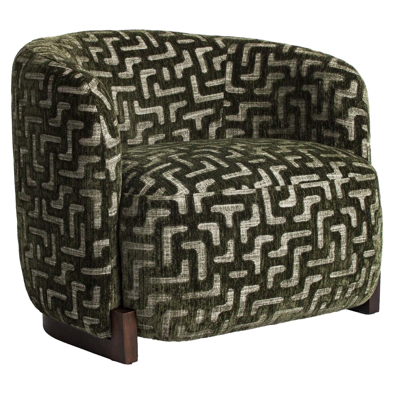 Fauteuil Hannah - Moss labyrinth