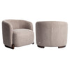 Fauteuil Hannah - Mocca chunky