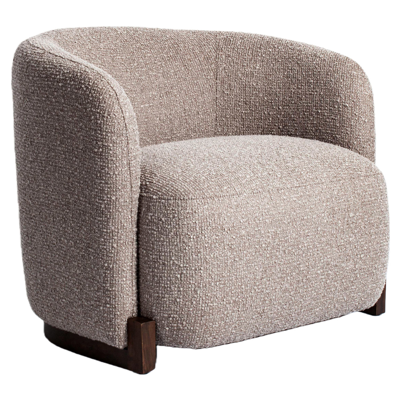 Fauteuil Hannah - Mocca chunky