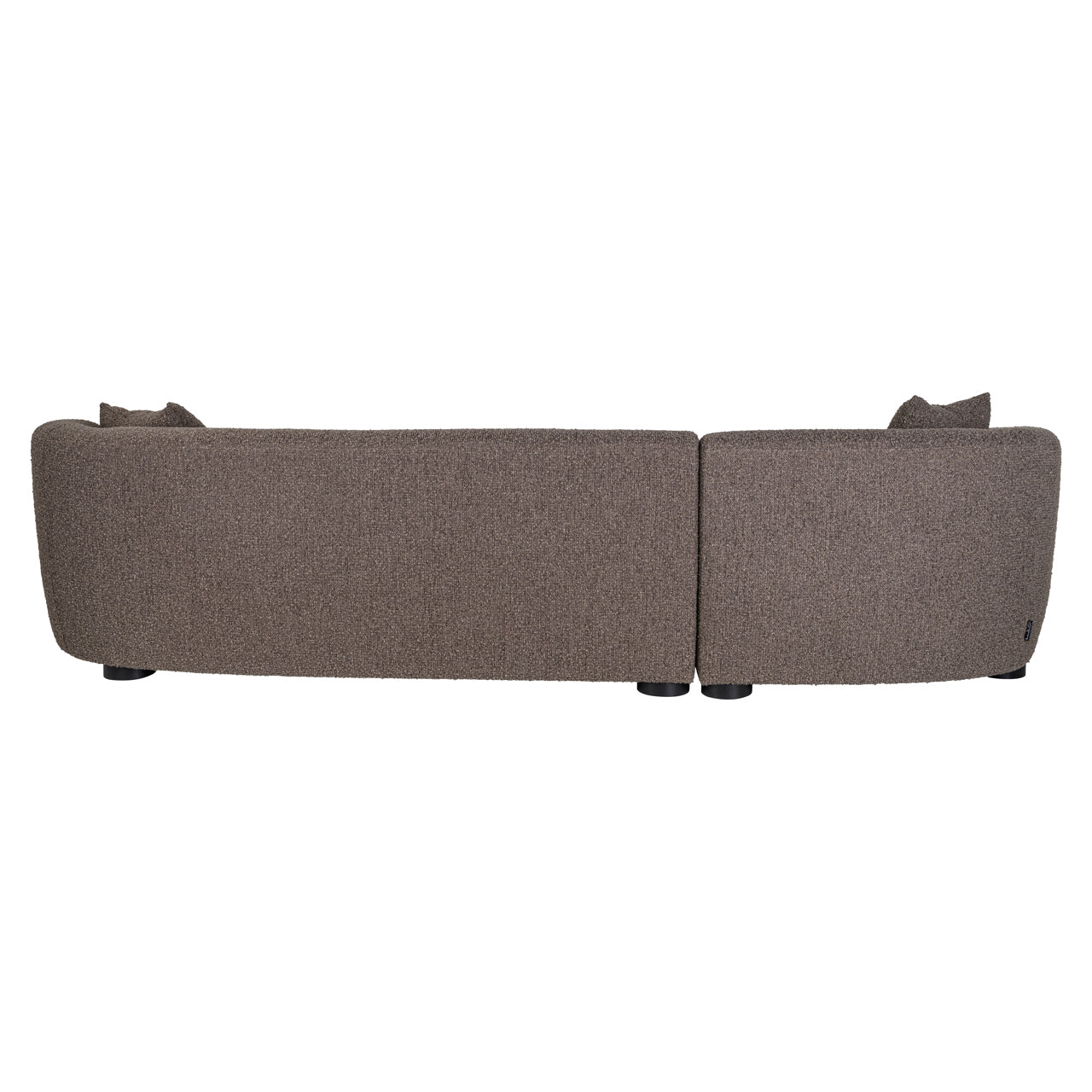 Hoekbank Pandora - Brown chunky - Lounge links