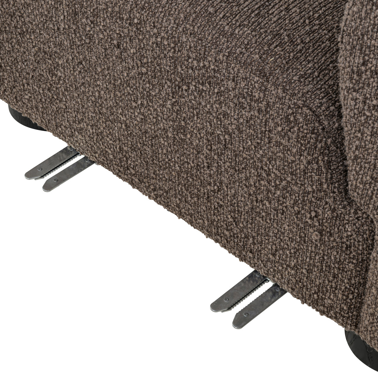 Hoekbank Pandora - Brown chunky - Lounge links