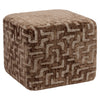 Poef Ciela - Brown labyrinth