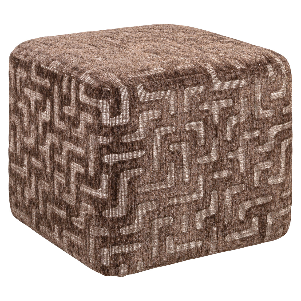 Poef Ciela - Brown labyrinth