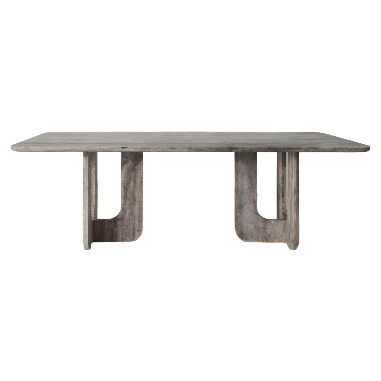 Eettafel Westin - 230 cm - Grijs travertijn