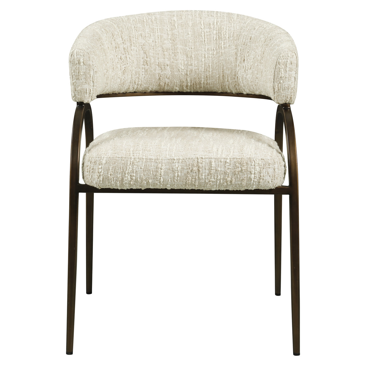 Eetkamerstoel Charda - Beige angora