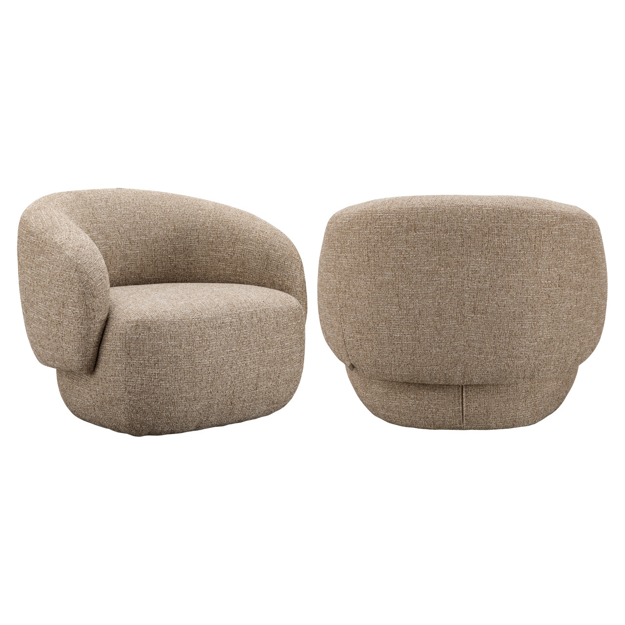 Fauteuil Milano - Sand tweed