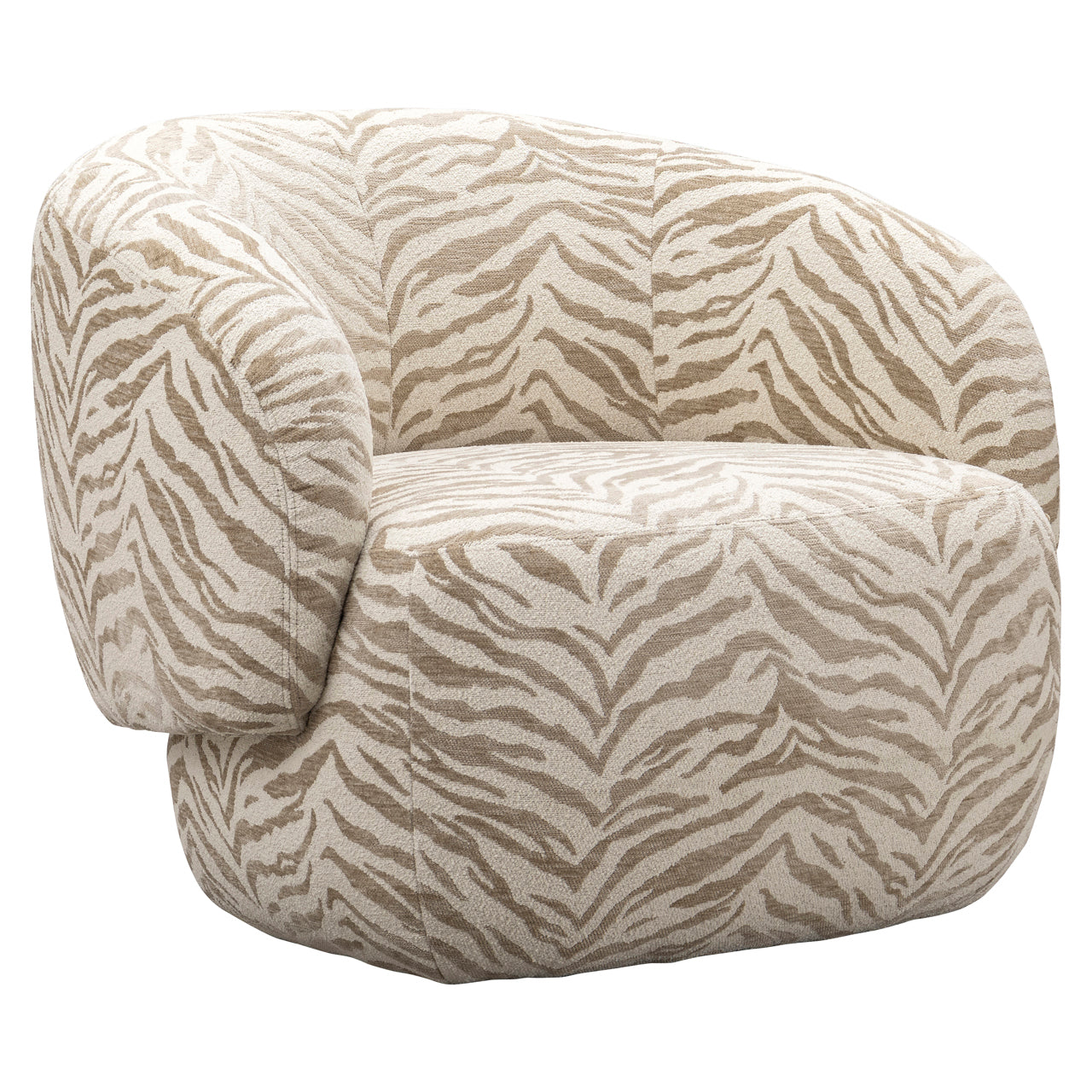 Fauteuil Milano - Beige tiger