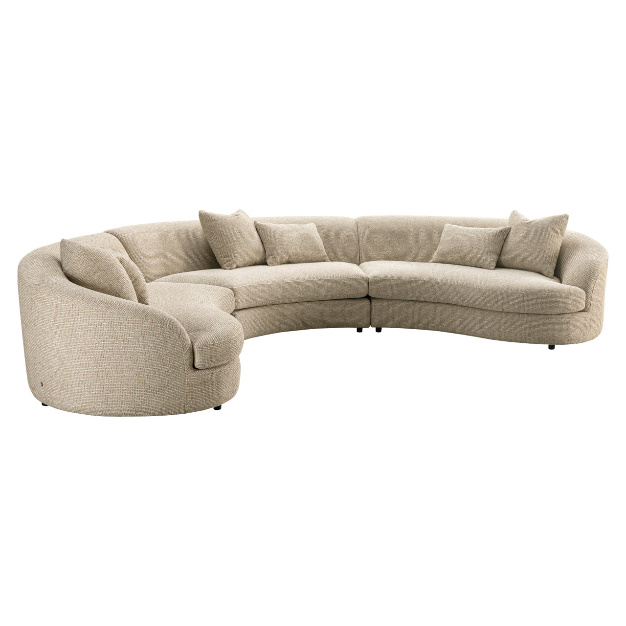 Sofa Morena - Cream blockweave