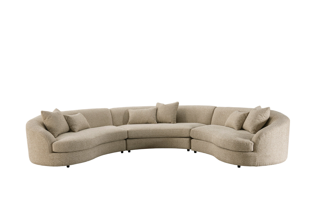Sofa Morena - Cream blockweave
