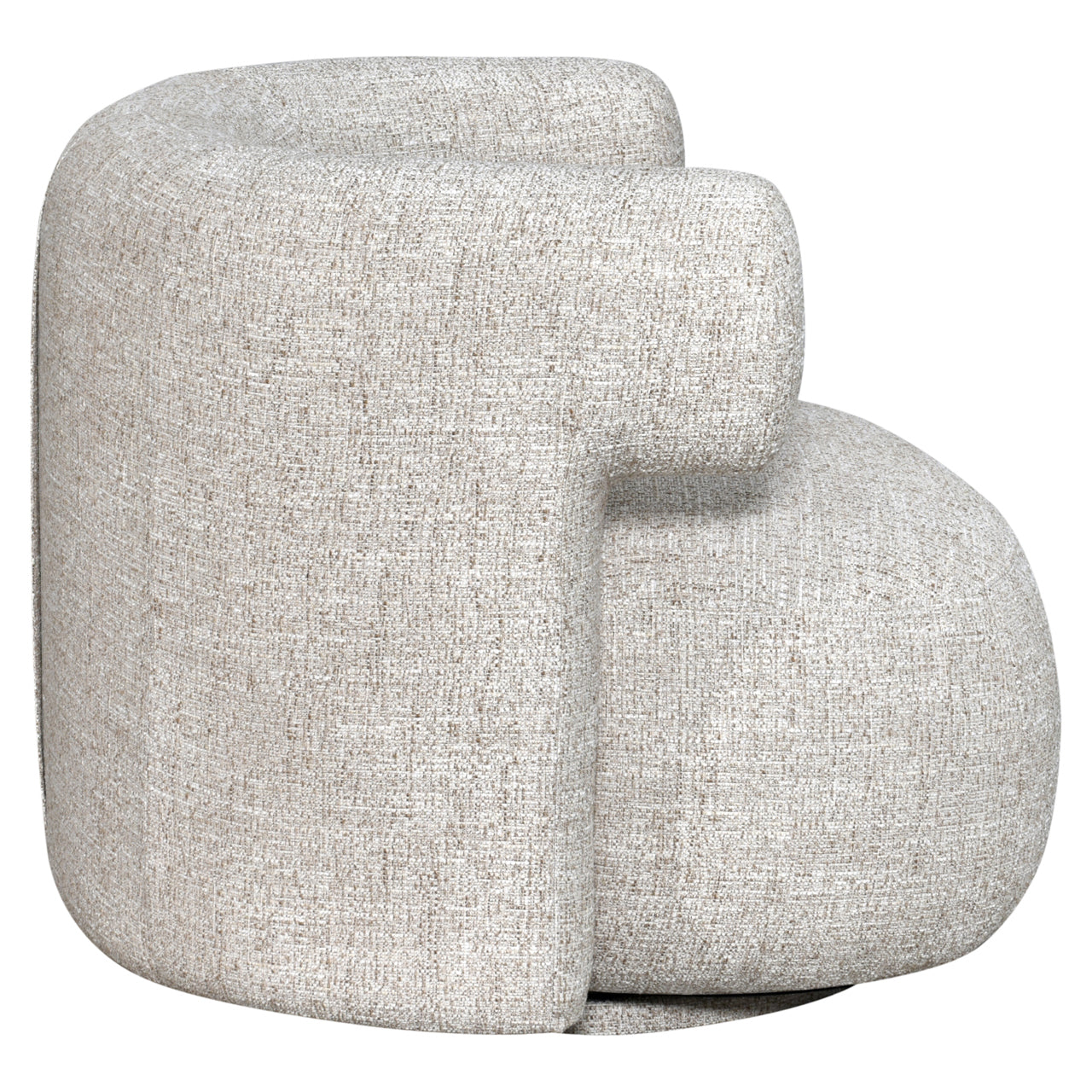 Fauteuil Talley - Cream tweed