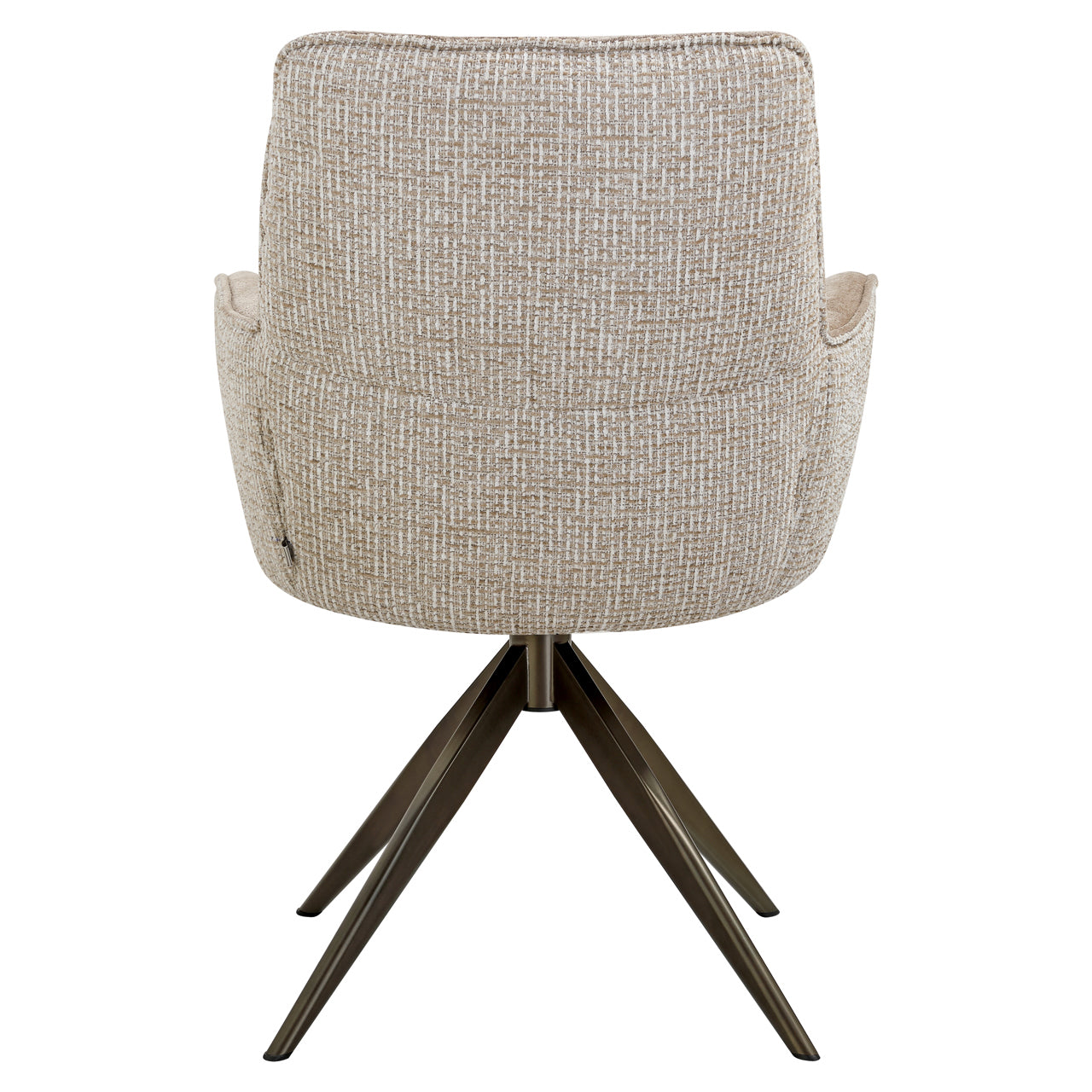 Eetkamerstoel Chase - Cream blockweave