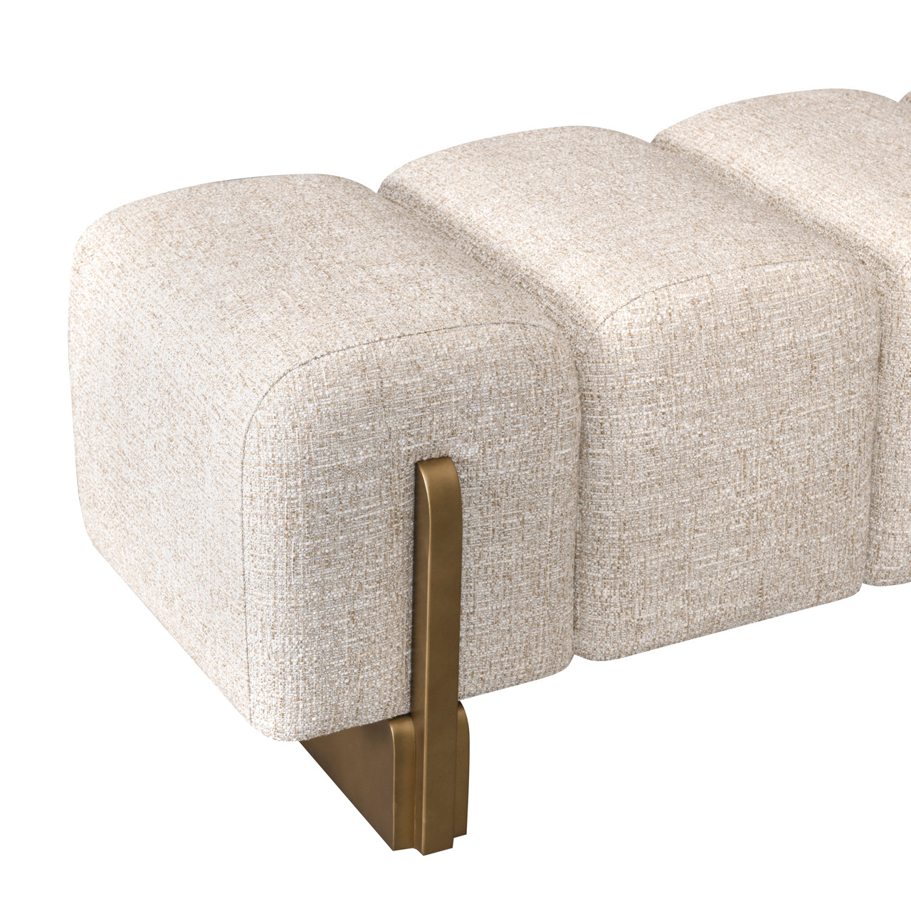 Bench Caleo - Cream tweed