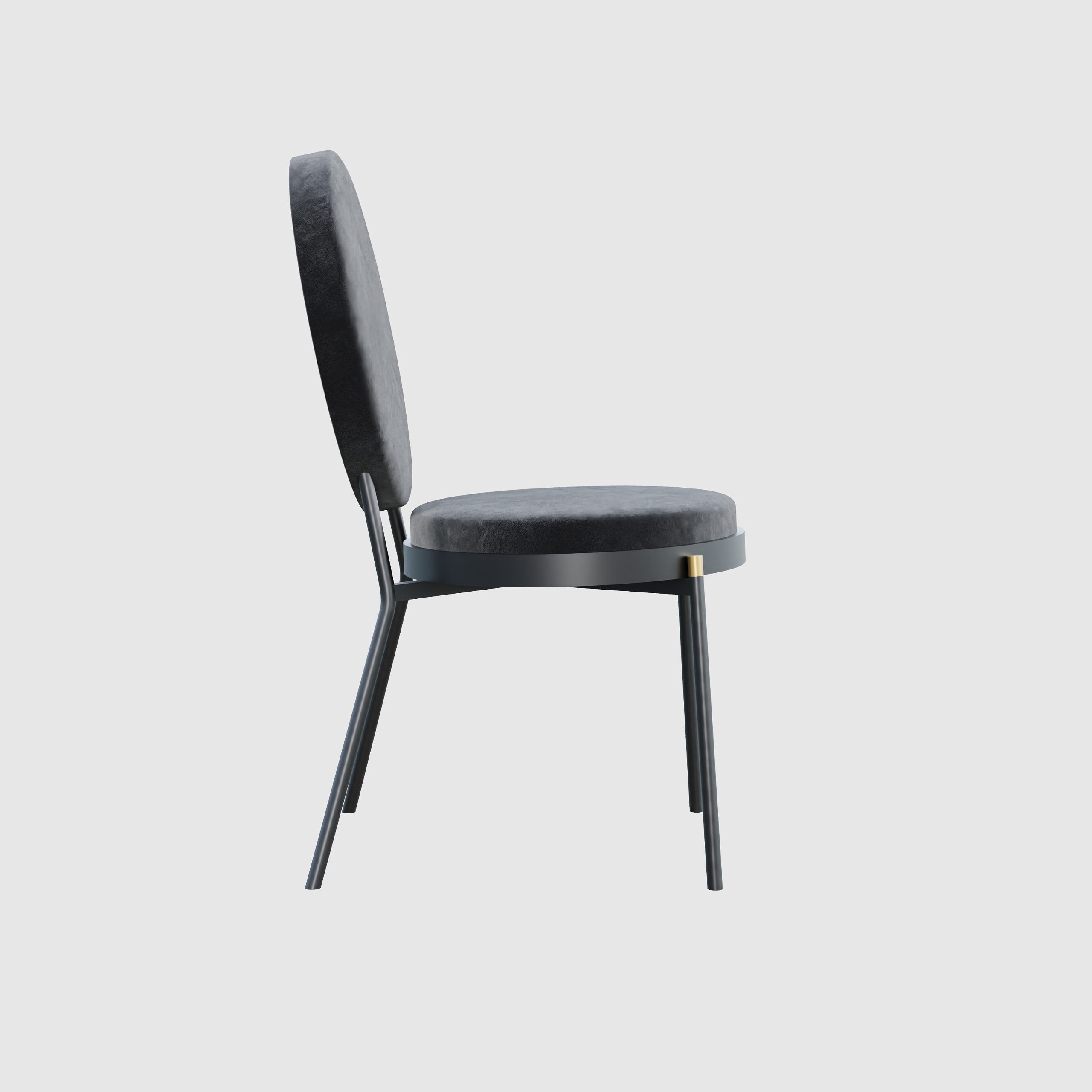 Conferentie stoel Eva - Black (set van 2)