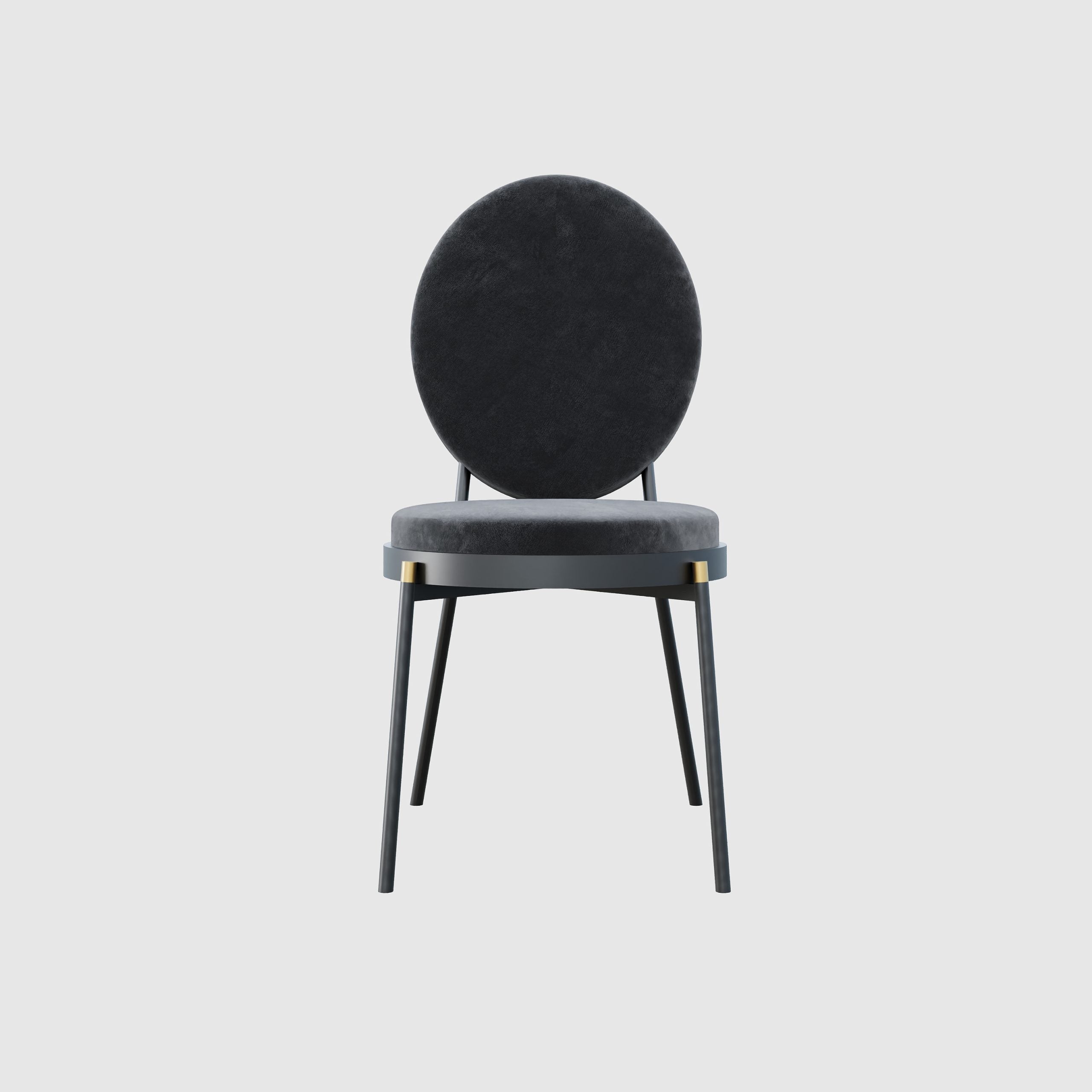 Conferentie stoel Eva - Black (set van 2)