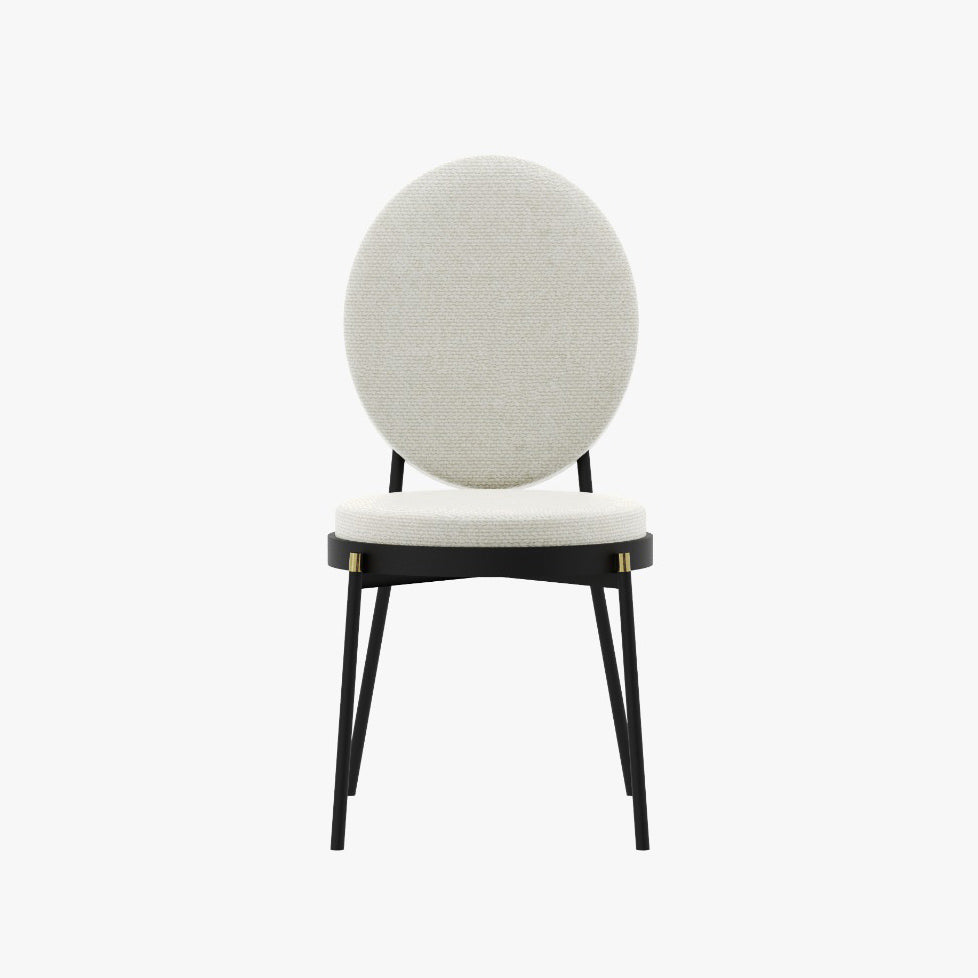 Conferentie stoel Eva - Bouclé (set van 2)