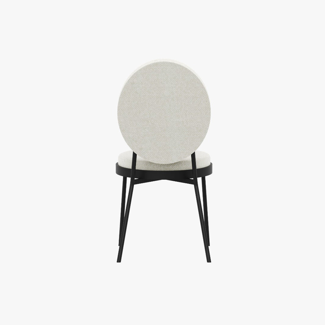 Conferentie stoel Eva - Bouclé (set van 2)