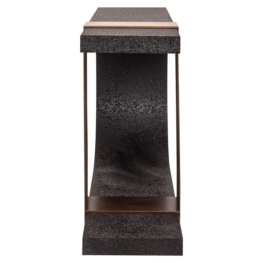 Wandtafel Bazel (Black/gold)