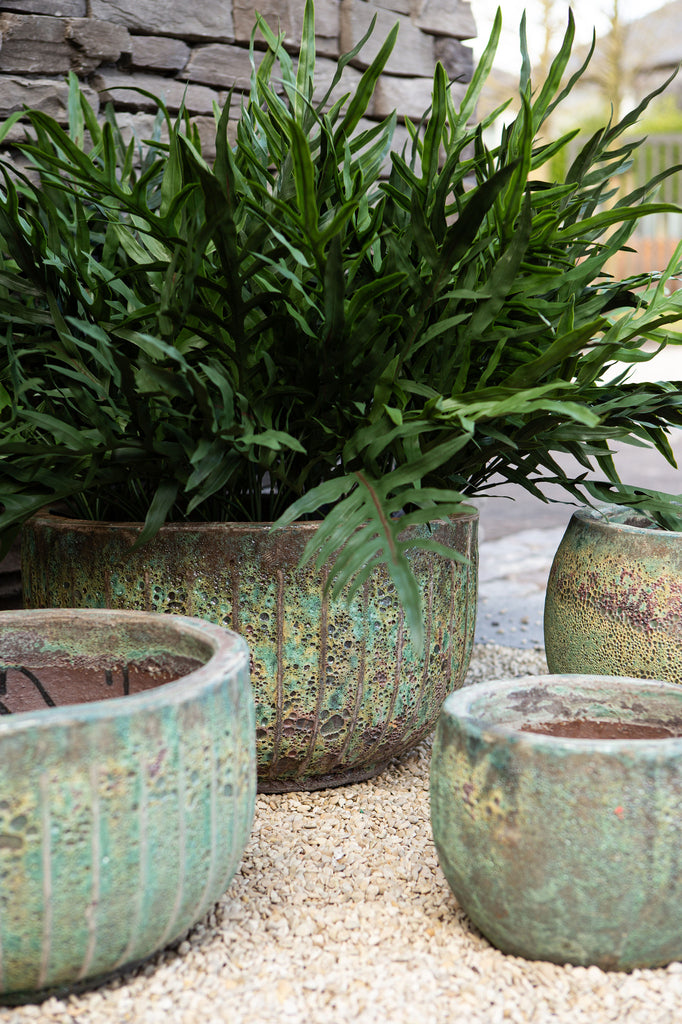 Pot Siantelle - Groen (set van 3)