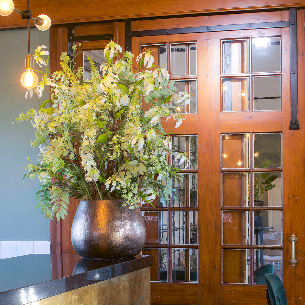 Plantenbak Koos - Koper - D50 H40