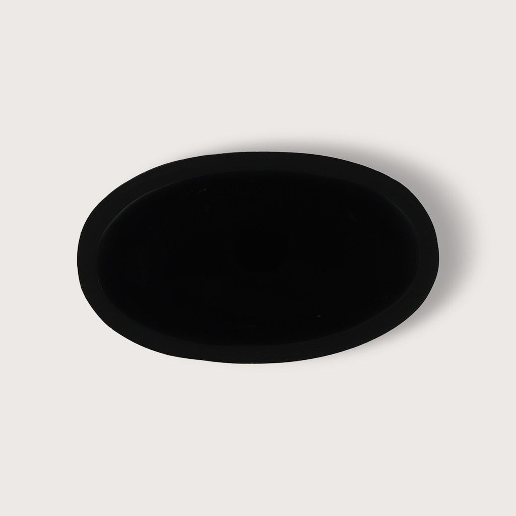 Vaas Oval Inez M - Zwart - 36x17,5 H102