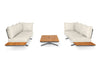Loungeset Stockholm Ibiza Style - Teak - Royal Grey - Mixed