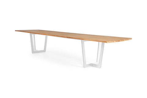 Tuintafel Palermo 420x100 - white