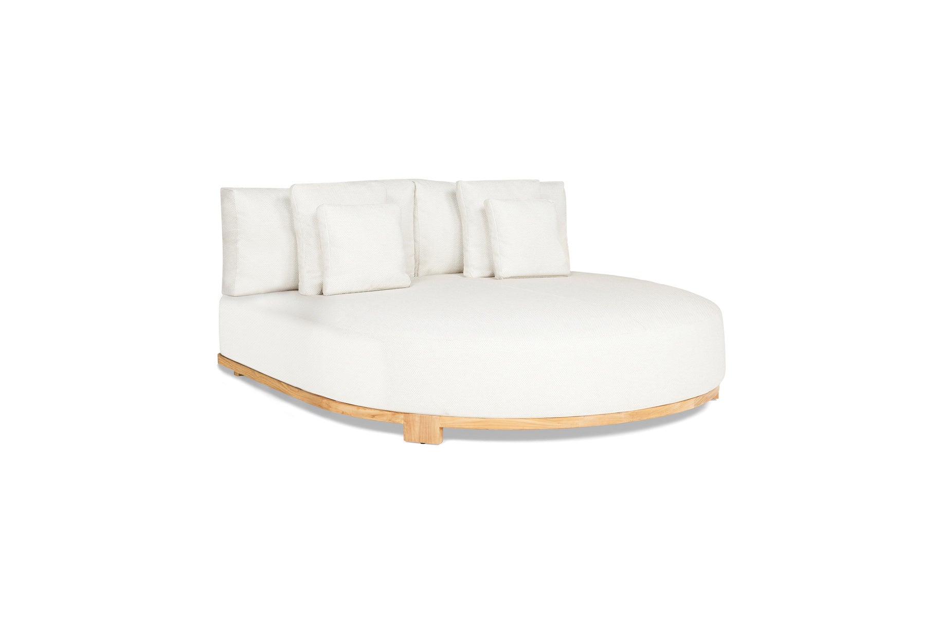 Daybed Vento - No arms - Light sand gravel