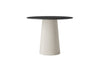 Tuintafel Sorolo - High dining - Ø120 - Camel sand - Neolith black
