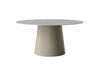 Tuintafel Sorolo - Ø160 - Champagne - Neolith terrazzo light grey