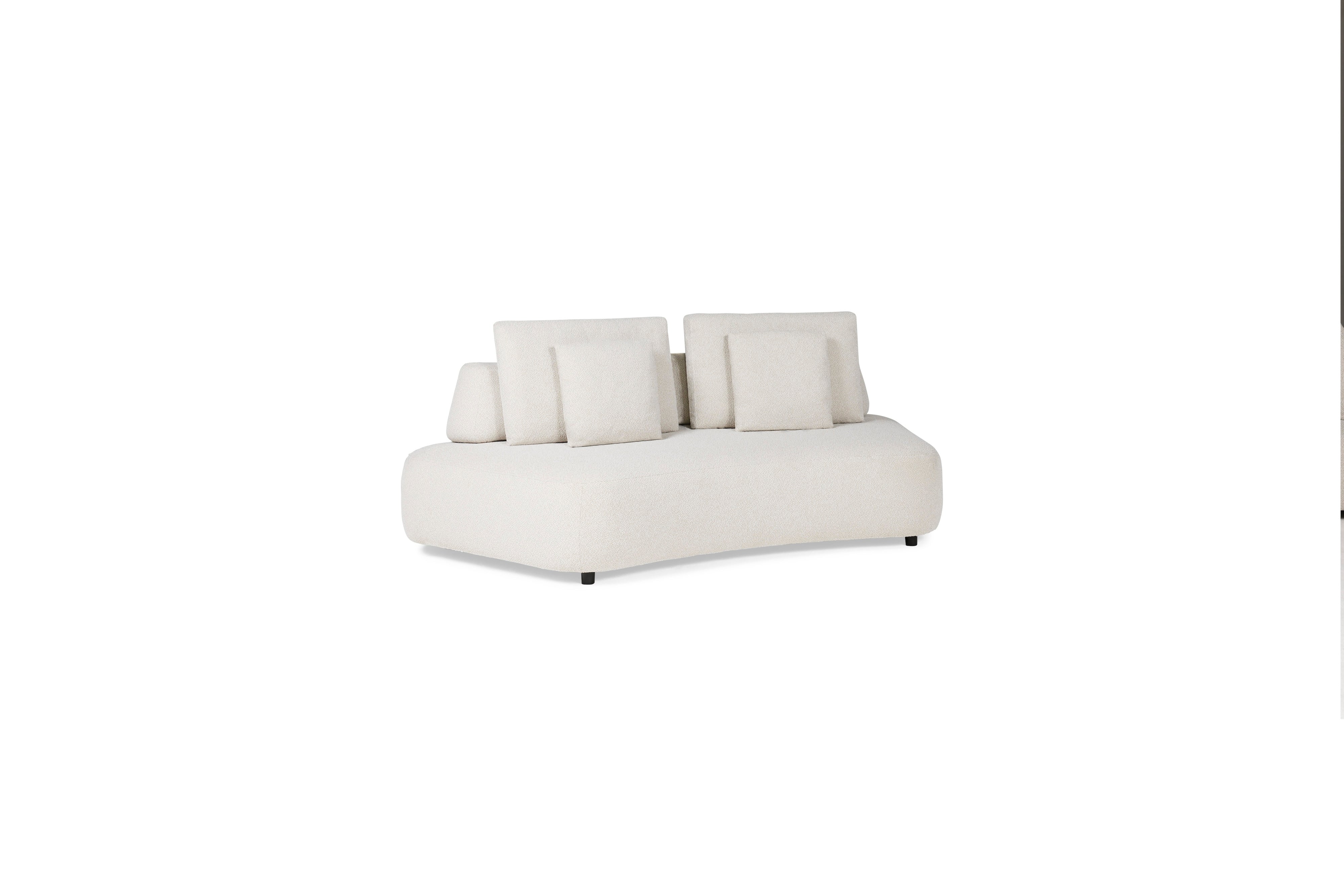 Modulaire bank Blocchi - 2 seater curved