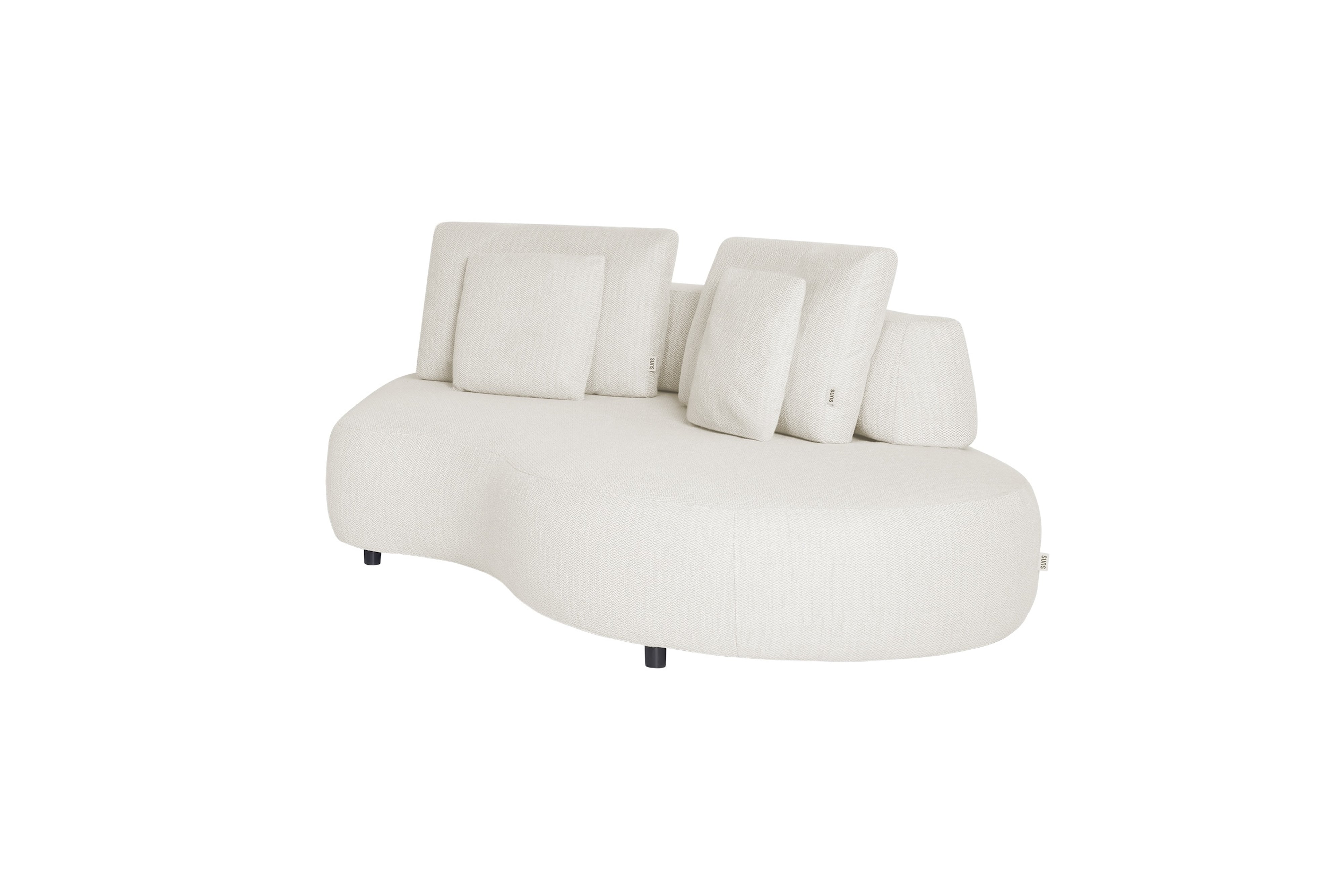 Modulaire bank Blocchi - 2-seater moon left