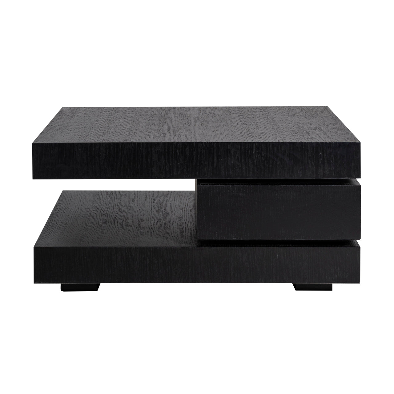 Salontafel Oakura blok C - Zwart