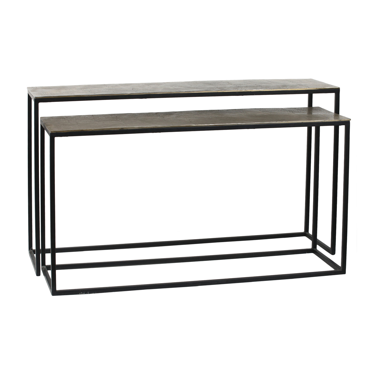 Consoletafel Kae Gold (set van 2)