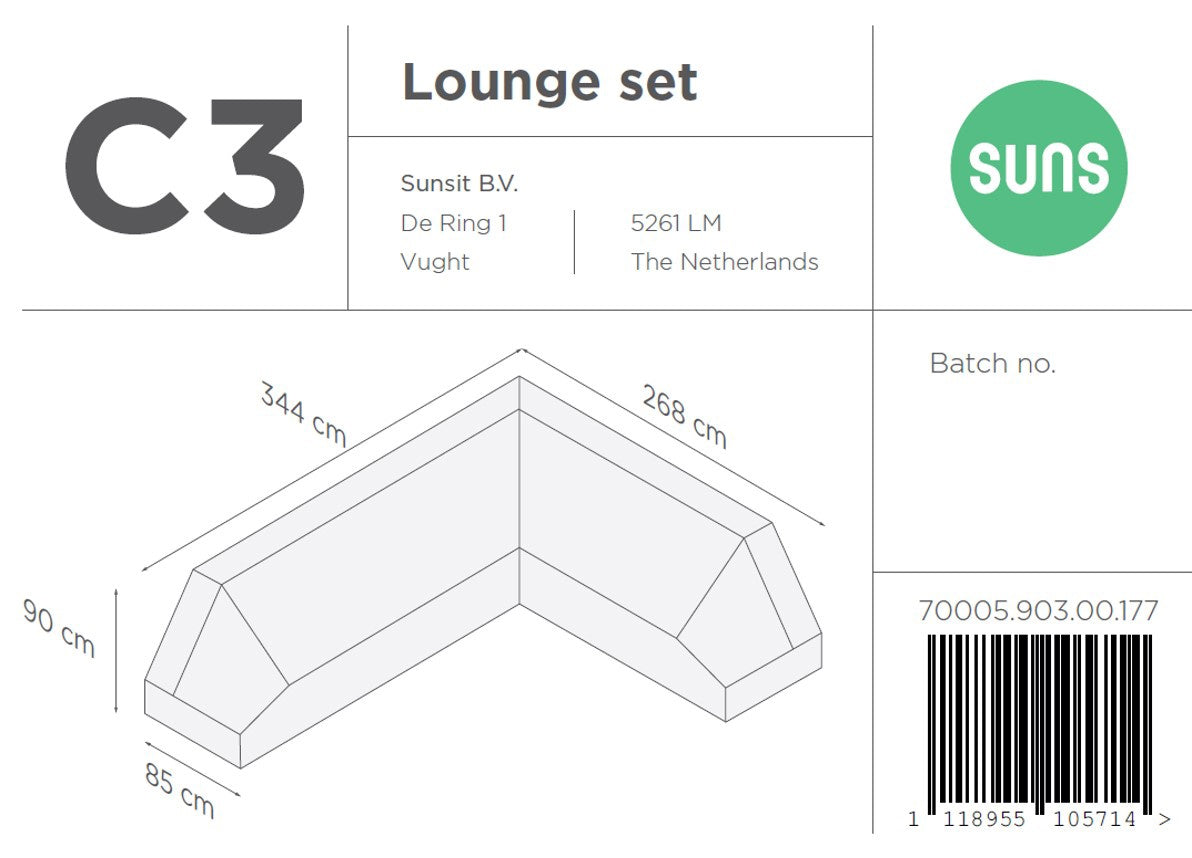 Beschermhoes - Cover C3