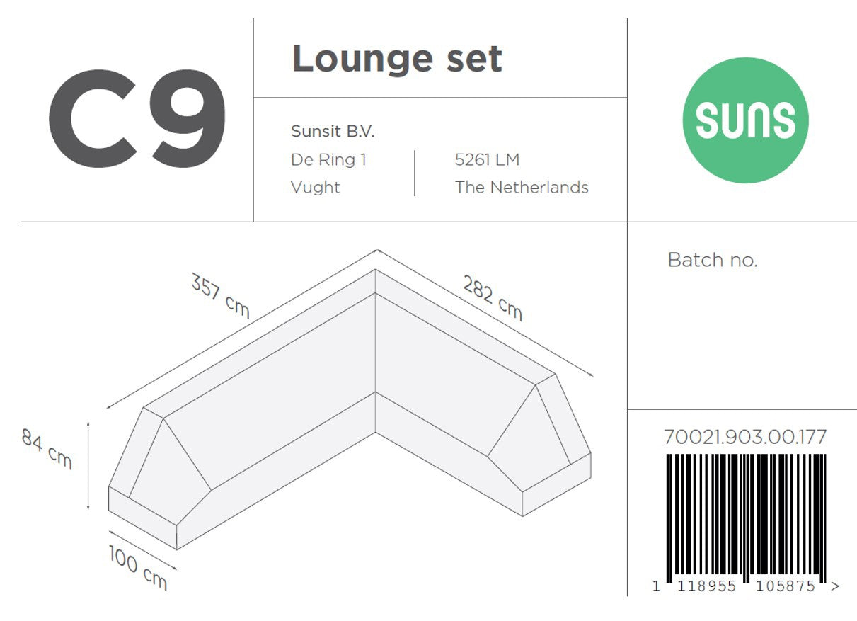 Beschermhoes - Cover C9