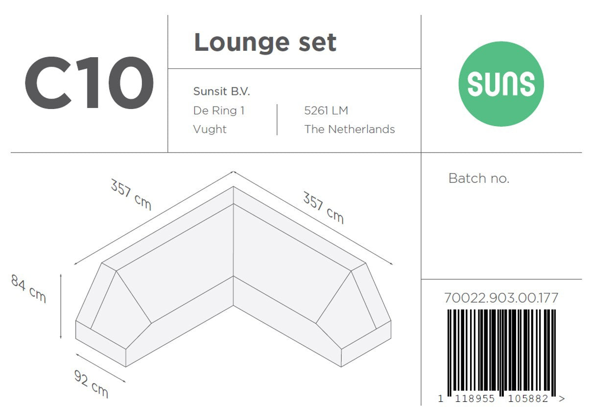 Beschermhoes - Cover C10