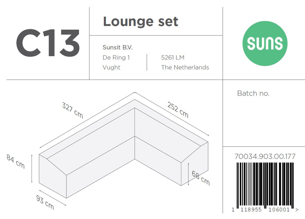 Beschermhoes - Cover C13